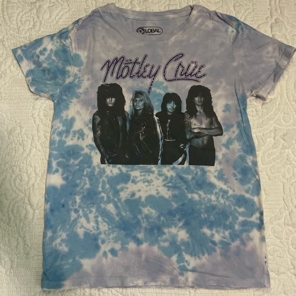 Tops - Motley Crue Tie Dye Tshirt Size Medium